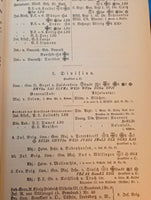 Ranking list of active service personnel of the Royal Prussian Army and the XIII. (Royal Württemberg) Army Corps 1900. 