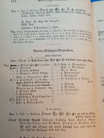Ranking list of active service personnel of the Royal Prussian Army and the XIII. (Royal Württemberg) Army Corps 1900. 