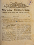 Allgemeine Militär-Zeitung; fast kompletten Jahresband 1873. Von der Gesellschaft deutscher Offiziere und Militärbeamten. Seltene Rarität!