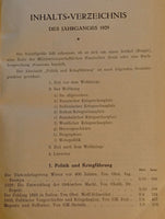 Militärwissenschaftliche und Technische Mitteilungen. Kompletter Jahrgang 1929. Eine der wohl umfangreichsten Spezial-Quell-Literatur über die Kämpfe der deutsch/österreich-ungarischen Truppen in den Gebirgskämpfen des 1.Weltkrieges