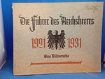 DIE FÜHRER DES REICHSHEERES 1921-1931. Seltene Rarität!