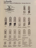 Deutsche Uniformabzeichen 1900 - 1945. Uniform und Ausrüstung deutscher Streitkräfte