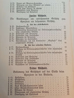 Exerzier-Reglement für die K.B. Feld-Artillerie. Seltene Rarität!