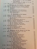 Exerzier-Reglement für die K.B. Feld-Artillerie. Seltene Rarität!