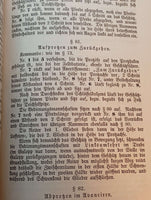 Exerzier-Reglement für die K.B. Feld-Artillerie. Seltene Rarität!