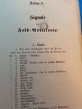 Exerzier-Reglement für die K.B. Feld-Artillerie. Seltene Rarität!