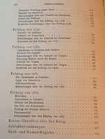 The Problems of War: Part 2: The Problem of Strategy. Volume 2: Frederick's Strategy in the Seven Years' War. Rare original copy!