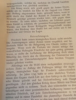The Problems of War: Part 2: The Problem of Strategy. Volume 2: Frederick's Strategy in the Seven Years' War. Rare original copy!