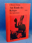 Am Rande des Krieges 1938. Die Sudetenkrise.