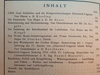 Military Scientific Reports. Issue March 1933: Contents: Baptism of Fire/Securing Air Fleets/Turning Point of the Great War/Naval War etc.