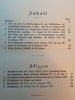 Experiences and impressions during the war of 1870/71 