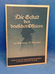 The figure of the German officer - knapsack inscription of the High Command of the Wehrmacht.