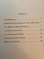 The figure of the German officer - knapsack inscription of the High Command of the Wehrmacht.