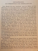 The figure of the German officer - knapsack inscription of the High Command of the Wehrmacht.