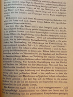 The figure of the German officer - knapsack inscription of the High Command of the Wehrmacht.