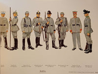 Deutschlands Armee in feldgrauer Kriegs- und Friedens-Uniform. REPRINT der Ausgabe P. M. Weber 1916.
