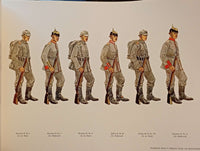 Deutschlands Armee in feldgrauer Kriegs- und Friedens-Uniform. REPRINT der Ausgabe P. M. Weber 1916.