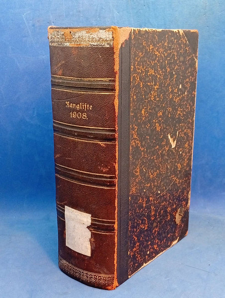 Rangliste der Königlich Preußischen Armee und des XIII. (Königlich Württembergischen) Armeekorps für 1908.