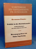 Politics in the Reich Chancellery: Records from the years 1929-1932