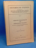 Military command authority and parliamentary democracy: On the problem of the Reichswehr Minister's responsibility in the Weimar Republic