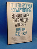 Erinnerungen eines Militärattachés. London 1933-1937