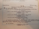 Armee-Verordnungsblatt, kompletter Jahrgang 1891+1892. Offizielle und amtliche Mitteilungen des preußischen Kriegsministeriums zu Militärischen Fragen aller Art. Höchst informativ und sehr selten noch zu bekommen!!