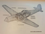 Konvolut von 11 Baubeschreibungen speziell zu Focke-Wulf-Flugzeugtypen. Heftnumern LD 1-11, aus der Reihe " Luftfahrt Dokumente ".