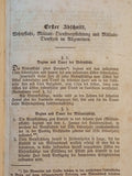 Militair-Ersatz-Instruction für die Preußischen Staaten. Vom 9. Dezember 1858.