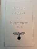 Our campaign in Norway. A rare copy for members of a battalion of the 163rd Infantry Division.