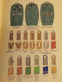 Die Deutsche Wehrmacht - Heer, Luftwaffe, Kriegsmarine - Uniformen und Abzeichen auf 21 Tafeln in originalgetreuer 15farbiger Darstellung