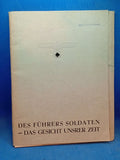 Des Führers Soldaten - Das Gesicht unsrer Zeit. 28 Portraits (komplett) auf losen Tafeln + Deckblatt in O.-Mappe mit Hoheitsabzeichen.
