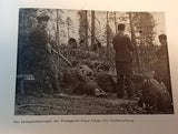 Der Ruhmesweg einer deutschen Division in Finnland. Bildband der 169.Infanterie-Division. Mit orginalen Begleittext der Überreichung &nbsp;eines Kompanie-Chefs an die Familie Marx sowie orginale Umbettungsbescheinigung des Unteroffiziers Marx in Finnland.