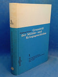 Outline of military and war history, Volume 1: The standing armies in the age of absolutism 1640 - 1789.