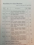 Kriegstagebuch der ersten Abteilung des Artillerie-Regiments Nr. 188. Vergriffenes Exemplar!
