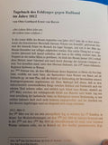 Tagebuch des Feldzuges in Russland im Jahre 1812.
