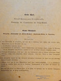 Military Replacement Instruction for the North German Confederation of March 26, 1868.Bound with: Compilation of Military Criminal Law Applicable in Prussia