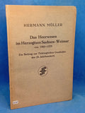 The Military in the Duchy of Saxe-Weimar from 1702 - 1775