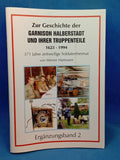 On the History of the Halberstadt Garrison and its Units 1623-1994. Volumes 1-10, complete! Out-of-print copy!