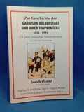 On the History of the Halberstadt Garrison and its Units 1623-1994. Volumes 1-10, complete! Out-of-print copy!