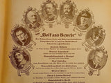 Volk ans Gewehr ! Abschluß-Album des Werkes "Deutsche Uniformen" . Seltene Rarität!