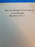 Exercier-Reglement für die Infanterie der Königlich Großbritannisch-Hannoverschen Armee. Seltene Rarität!