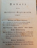 Exercier-Reglement für die Infanterie der Königlich Großbritannisch-Hannoverschen Armee. Seltene Rarität!