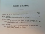 The Electorate of Saxony's Troops in the 1806 Campaign with Special Reference to Höpfner's Work: "The War of 1806 and 1807." Volumes 1+2, complete! Rare original!