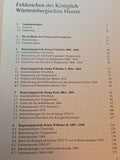 Feldzeichen des Königlich Württembergischen Heeres. Handbuch der Fahnen und Standarten 1806 bis 1918.