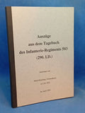 Auszüge aus dem Tagebuch des Infanterie-Regiment 503   ( 290. Infanteriedivision )