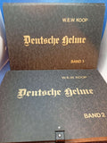 Deutsche Helme. Führer für Sammler. Hier Band 1 und 2,so komplett! Limitierte Auflage mit Farbfotos.