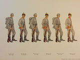 Deutschlands Armee in feldgrauer Kriegs- und Friedens-Uniform. Seltene Orginal-Ausgabe!