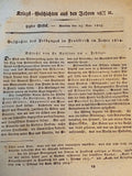 Kriegs-Geschichten aus den Jahren 1812/13: 53. bis 108. Stich. Seltenes Orginal!!