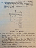 SS-Übungs-Vorschrift (SS. Ü. V.). Höchst seltenes Orginal mit musealen Wert!