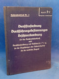 Reichsarbeitsdienst-Dienstvorschrift Nr. 3:Dienststrafordnung, Durchführungsbestimmungen, Beschwerdeordnung für den Reichsarbeitsdienst